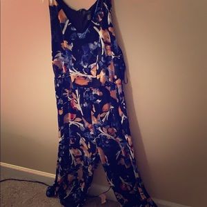 Floral jumpsuit